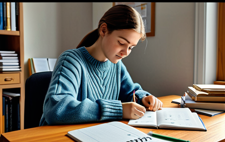 유아교육지도사 필기 시험 기출문제 풀이법 - Studying Hard**

"A young woman studying diligently at a desk filled with textbooks and flashcards r...