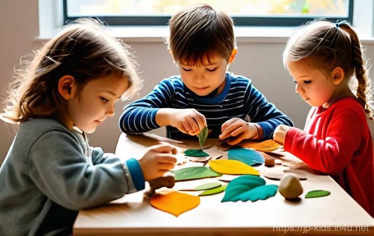 유아교육지도사 교육 자료 제작 팁 - A group of diverse preschool children, aged 3-5, are enthusiastically engaging with digital learning... 유아교육지도사 교육 자료 제작 팁 - A group of diverse preschool children, aged 3-5, are enthusiastically engaging with digital learning...