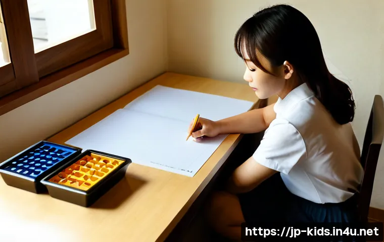 유아교육지도사 자격증 시험 후기 모음 - Photorealistic Japanese woman in her early 30s studying for an early childhood education certificati...